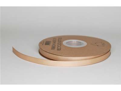 Recycled tape 9mm grooved natural