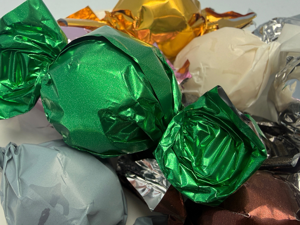 Chokoladekugler grønne - mint(1 kg.)