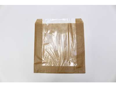 Sandwichpose brun 210x215mm