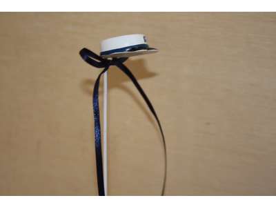 Student hat on a stick - Blue