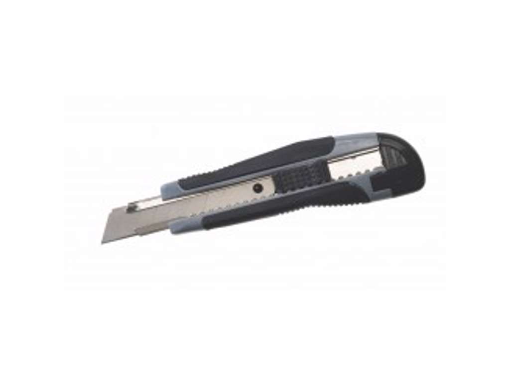 Hobby knife 18mm with rubber grip