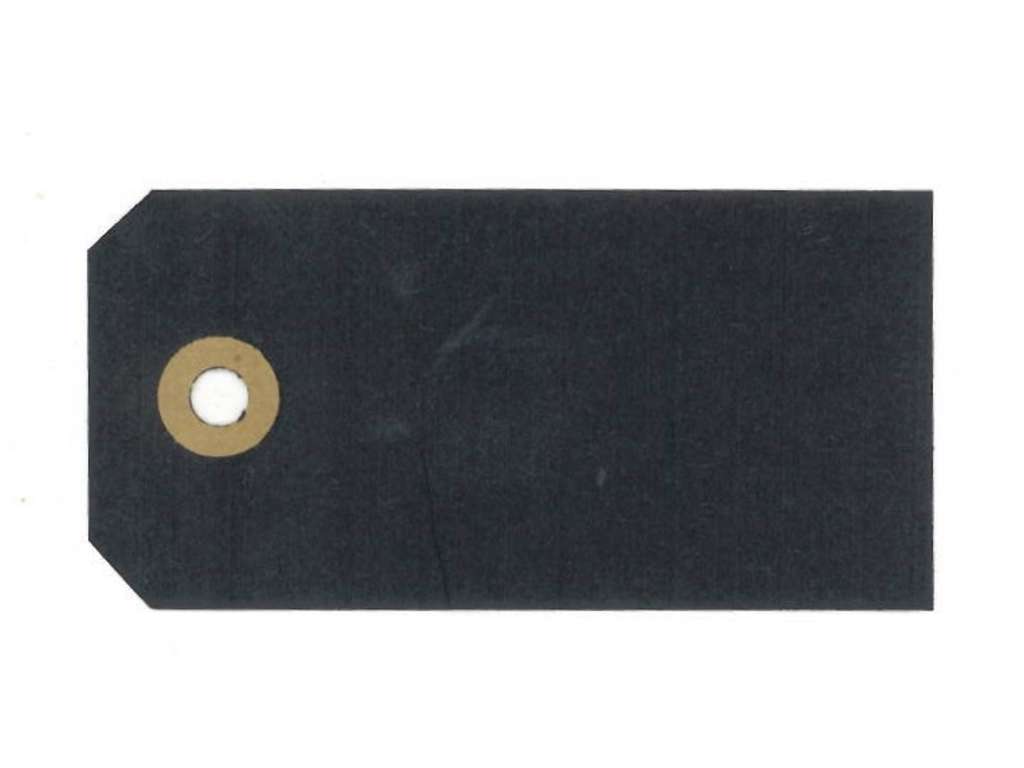 Manillamærker 93 sort 5x10cm (1000 stK)