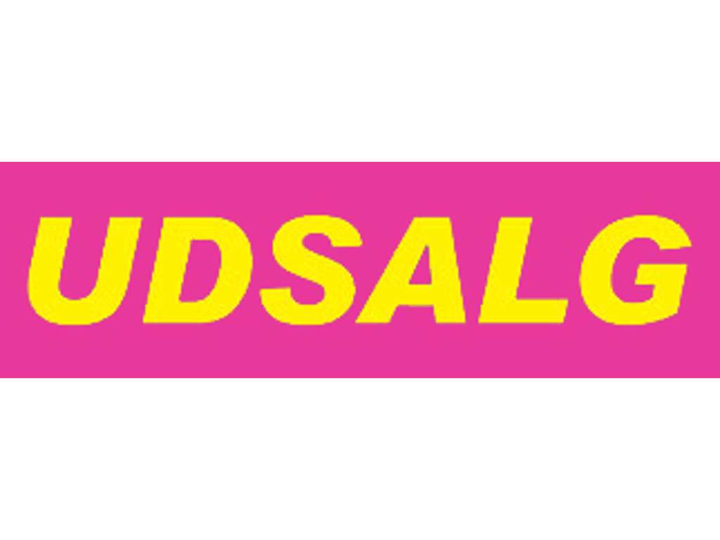 Udsalgsstreamer17x96cm 2 farvet