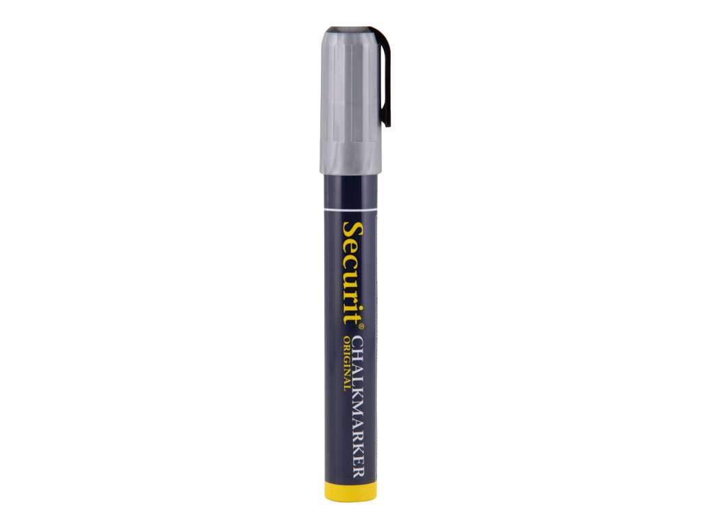 Securit kridtmarker 2-6mm sølv
