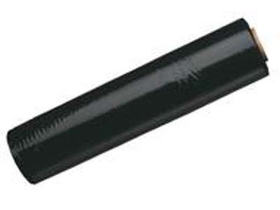 Pallefilm sort 45 cm X 300 meter 17my