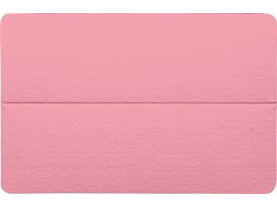 Bordkort dobbelte 107×70mm Rosa (10)