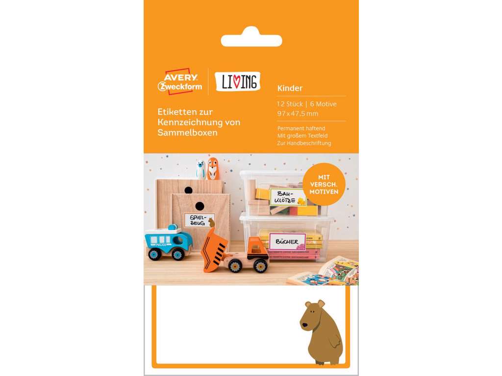 Avery etiketter97x47,5mm