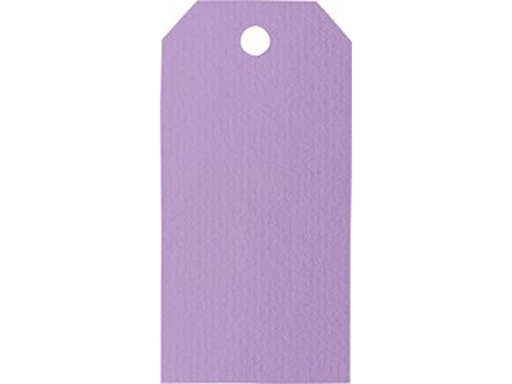 Manilla Tags 110g- 10 stk Lys lilla 48×96 mm