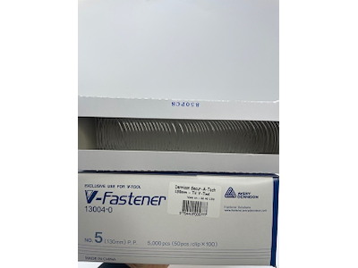 Dennison V-Tool snore 5" - 130mm 5x1.000 stk.