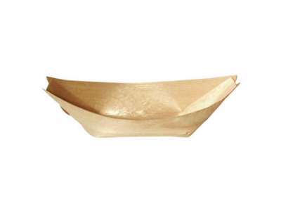 Træbåd 11 cm., Poppeltræ, 100 stk./ps