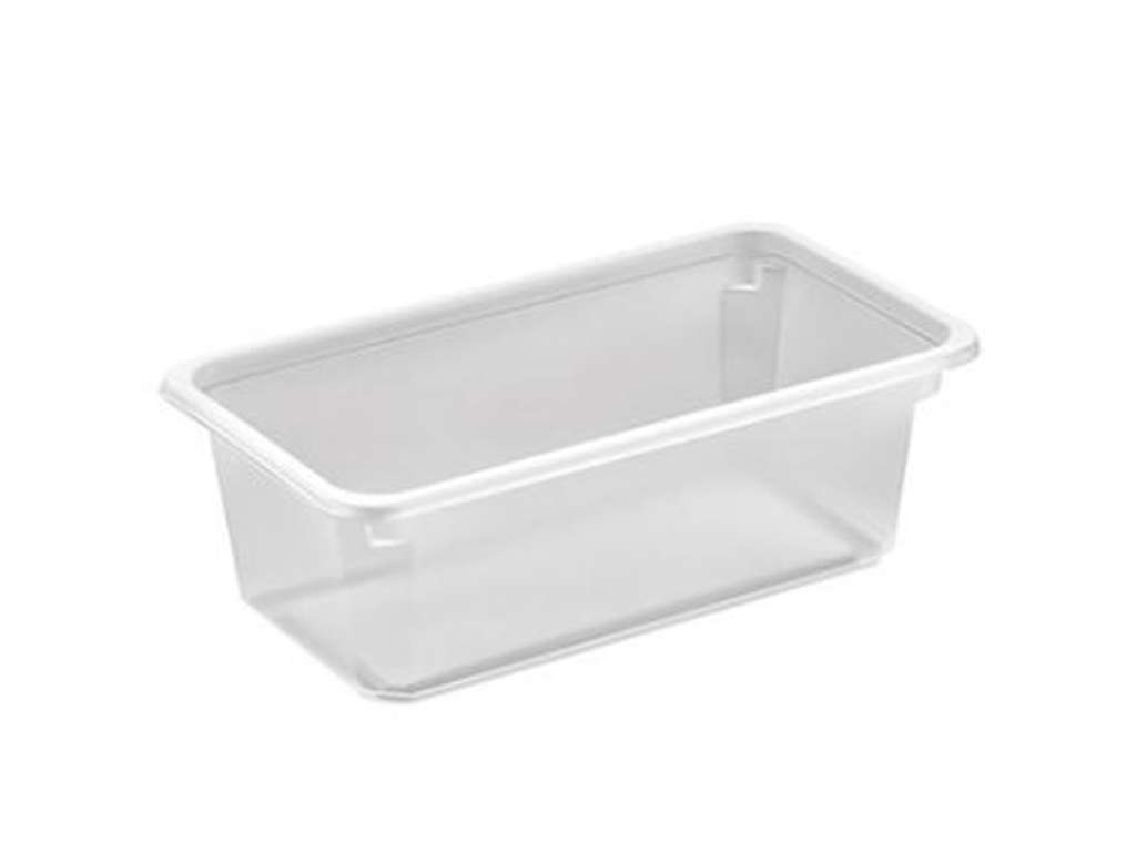Plastic tray 710 ml natural K2182-1E
