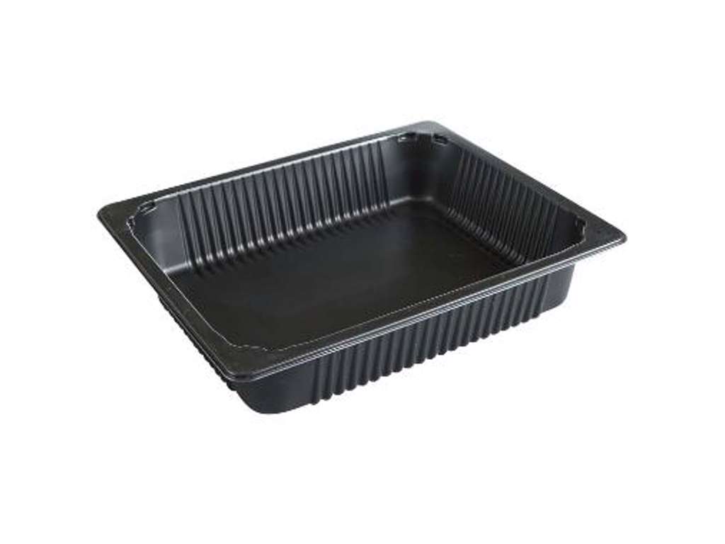 Tray 1/2 gastro black PP