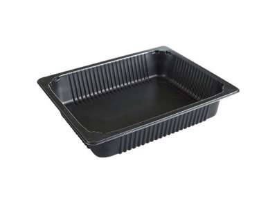 Tray 1/2 gastro black PP