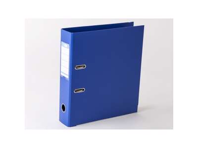 Letter organizer A4 8 cm. Blue