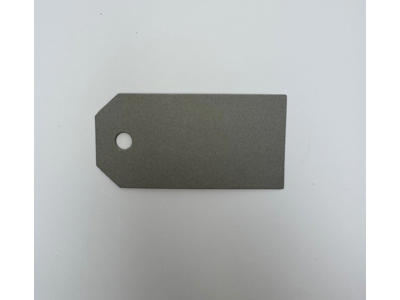 Grå manillamærker  92 - 4 x 8 cm 1000 stk pr. æske (23660-04)