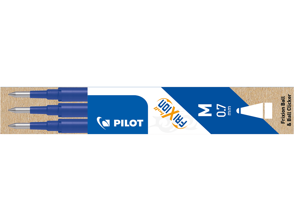 Refill til kuglepen Pilot Frixion blå 0,7 medium 