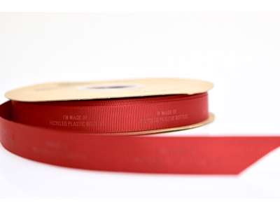 Recycled tape grooved 16mm red