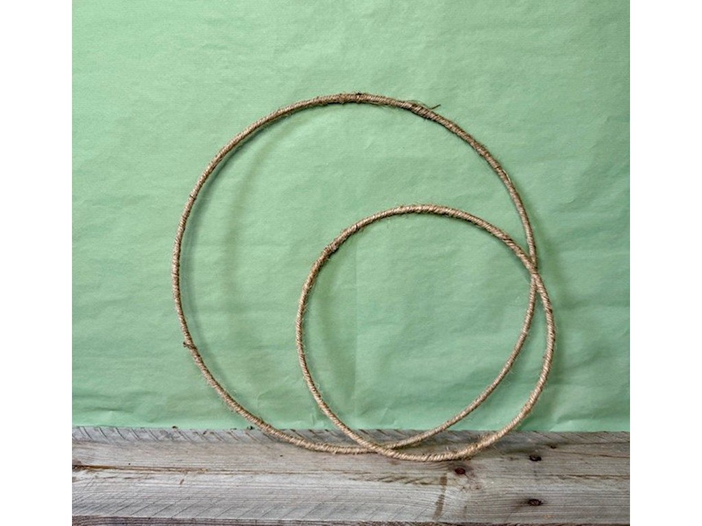 Metal ring natur 25 cm.