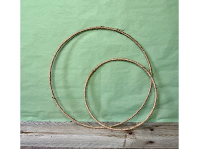 Metal ring natur 25 cm.