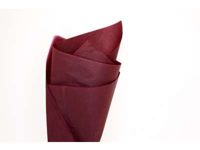 Silkepapir nr.72 Burgundy