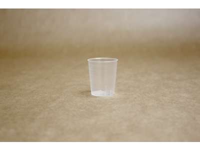  Soy beaker / Medicine beaker 25 ml clear