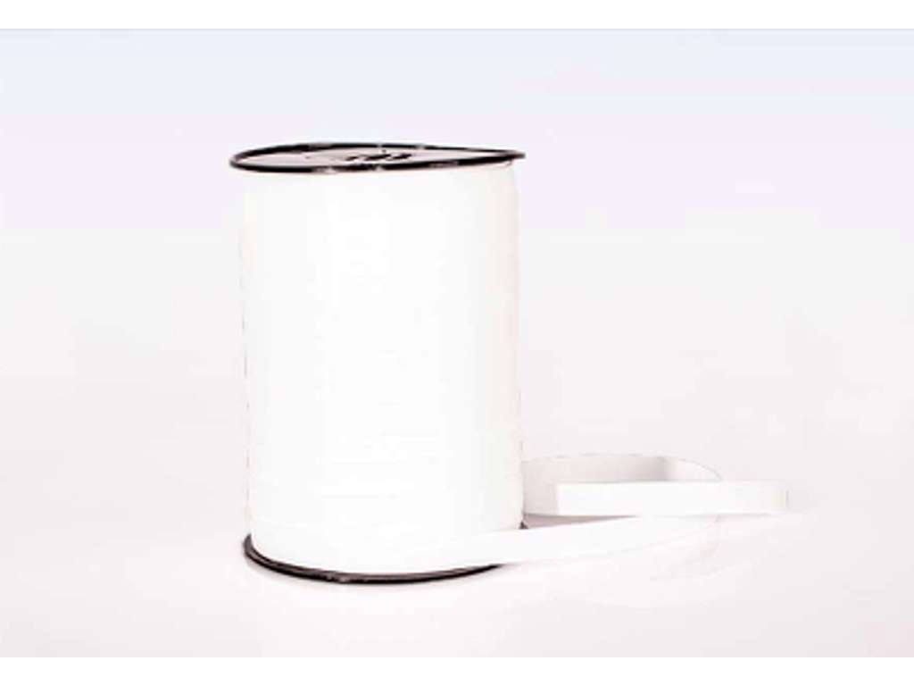 Gift ribbon matline white