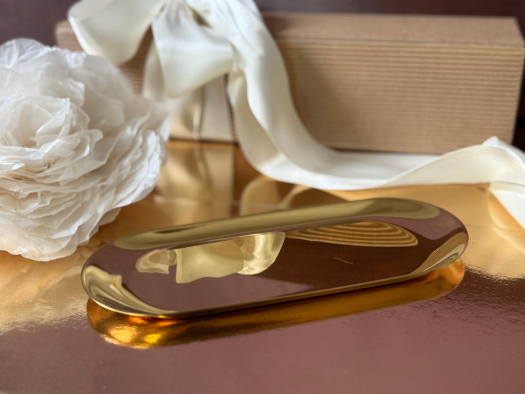 Messingfad Ovalt 23x9,5x1cm