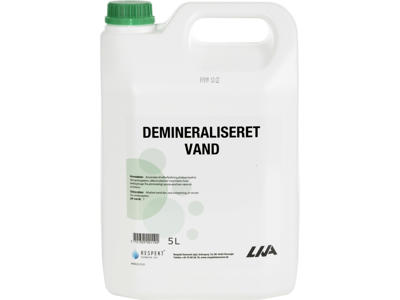 Demineraliseret vand 5 L, Liva