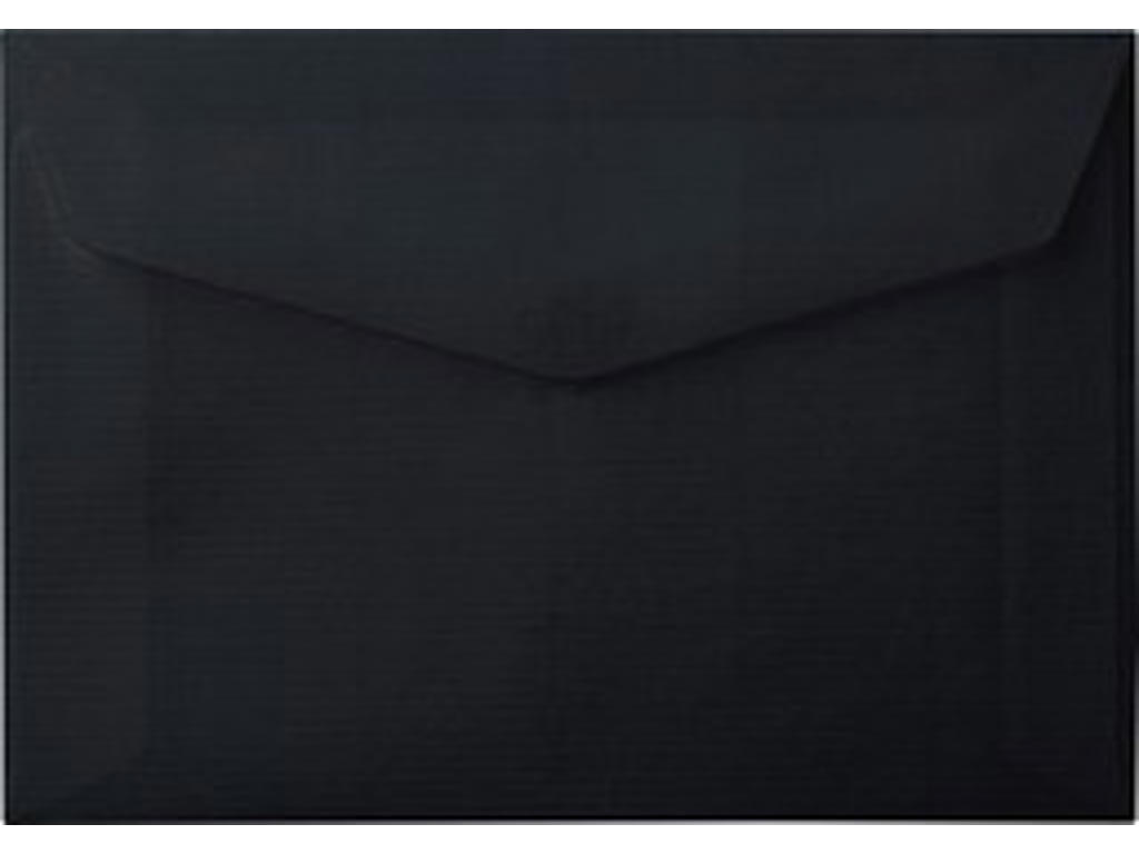 C6 Kuverter Sort 110g(50 stk)
