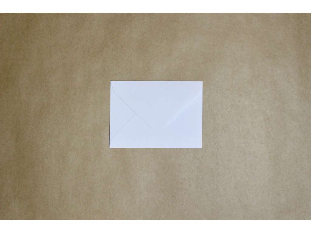 White envelopes 82x114mm (500)