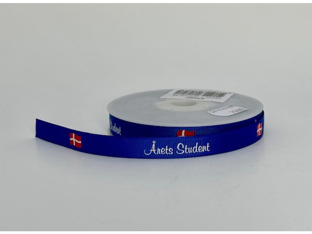 Bånd Årets Student blå/rød