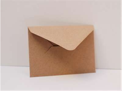 Brown envelopes 82x113mm (500)