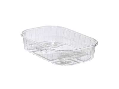 Plastic trays 1/4 kg. 142x96x50mm. F250 (2300 units)