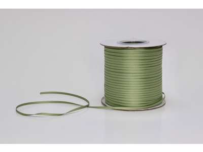 Silkebånd 3mm x 320 meter spring moss