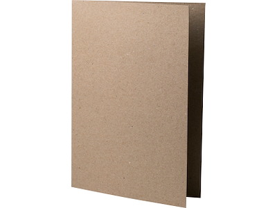 Dobbeltkort A5, 220g Kvist 