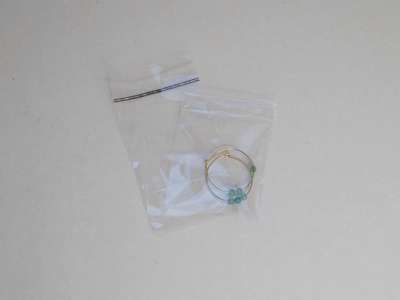 PP flat bags 6 x 8 cm with adhesive