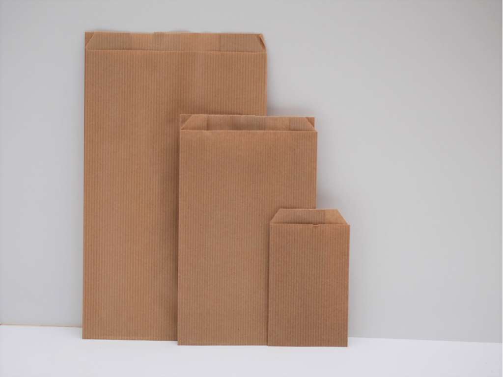 Natural gift bags 7x12 (250)