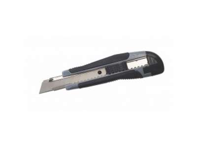 Hobby knife 9mm with rubber grip