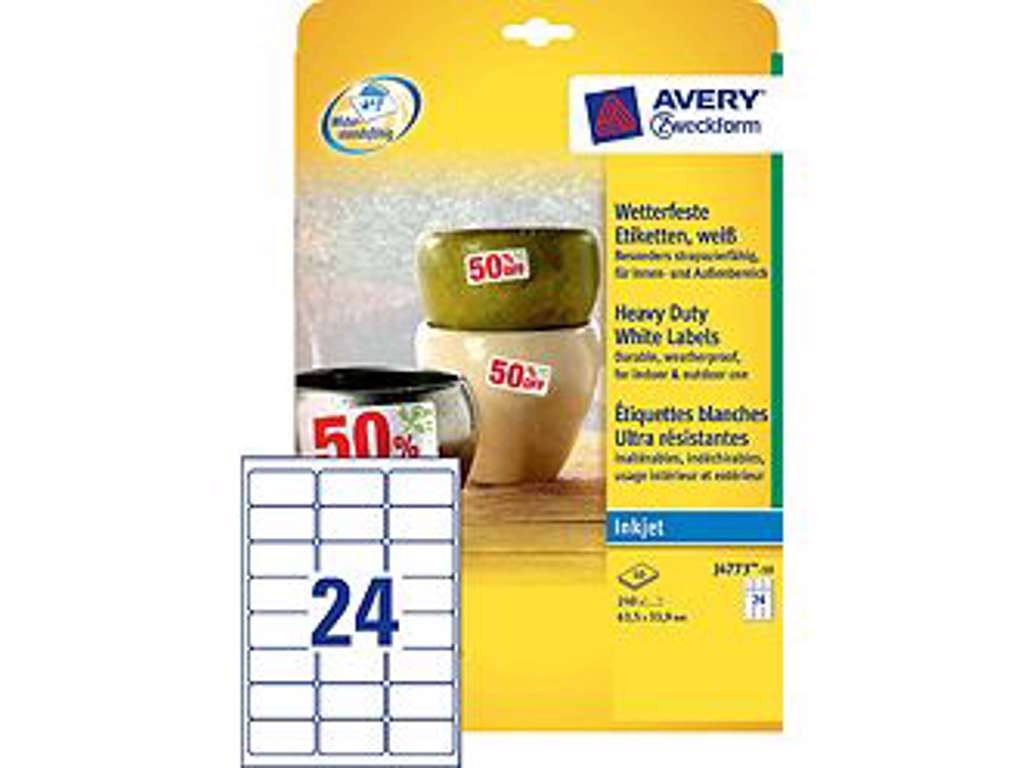 Avery Labels J4773-10