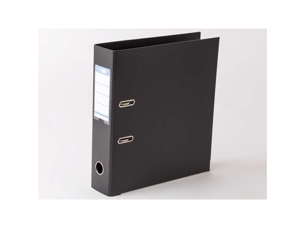 Letter organizer A4 8 cm. Black