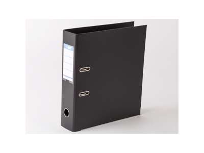 Letter organizer A4 8 cm. Black