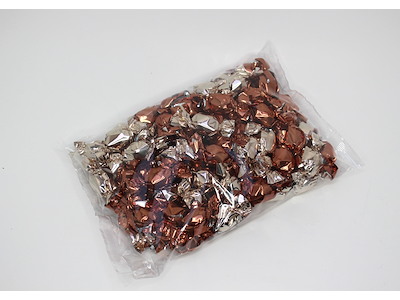 Chokoladekugler kobber/gylden vanilieknas 1 kg