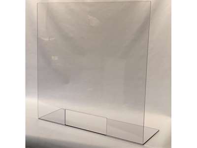 Protective screen 75x75cm