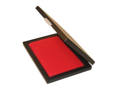 Stempelpude Noris 1 75x145mm Rød