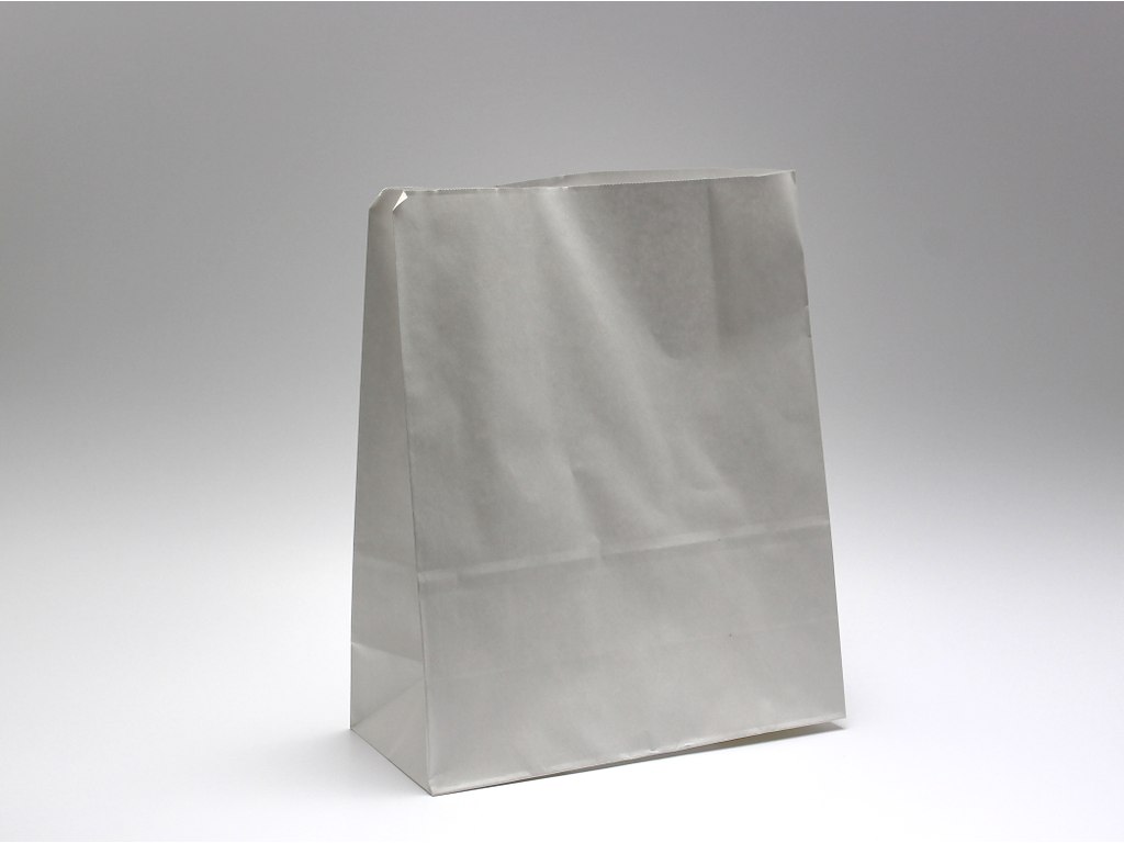 Klodsbundsposer hvide SOS nr. 4 (25x11x30cm) 500 stk. pr. kasse