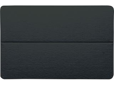 Bordkort dobbelte 107×70mm Sort