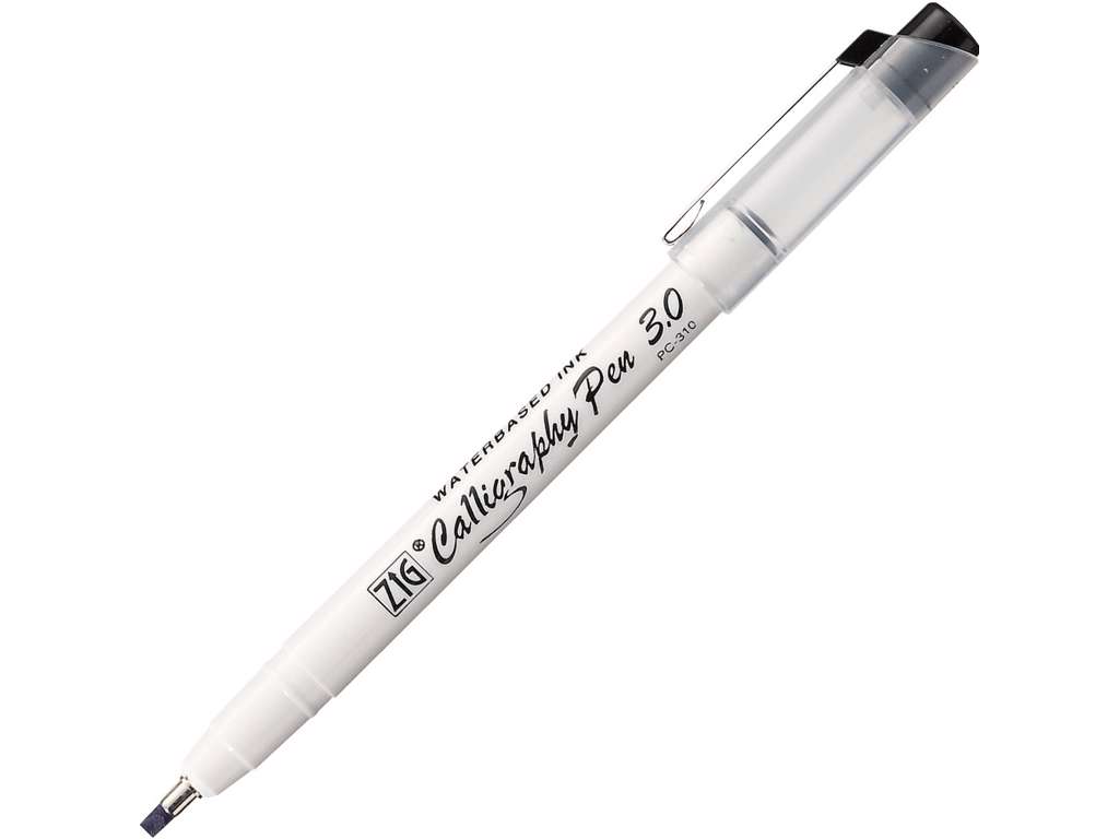 Zig Calligraphy pen sort 3.0