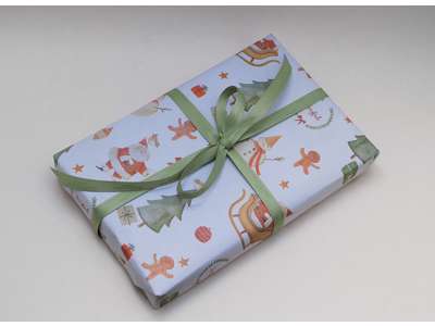Julepapir Joyful 57cm