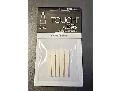 Touch filtspids - bred pakn. m/5 stk