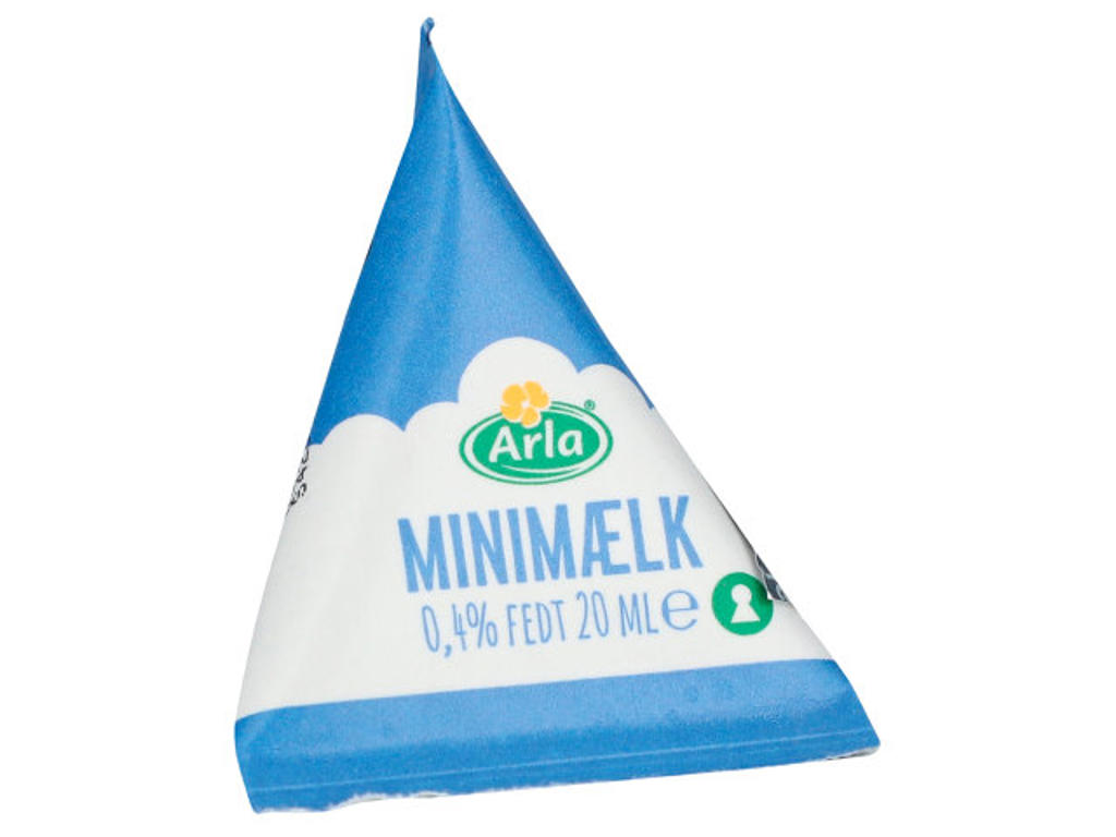 Arla Minimælk 20ml i brik 100 stk.